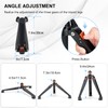 Koolehaoda Mini Tripod Base for Monopod Aluminum Table Tripod with