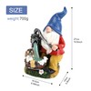 EarthScape Garden Ornament, Gardening Goods, Gardening, Figurine, Object, Solar Light,
