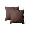 Amolavet Cushion Cover 80 x 80 cm, Brown, Set of