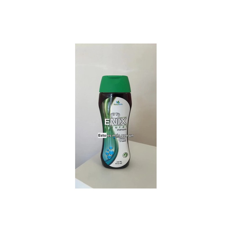 Shampoo Enix Natural 415ml Anticaída Y Nacimiento Nuevo