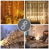 LIHAO Gutter Hooks 100 PCS Christmas Lights Hooks S-Shaped Gutter