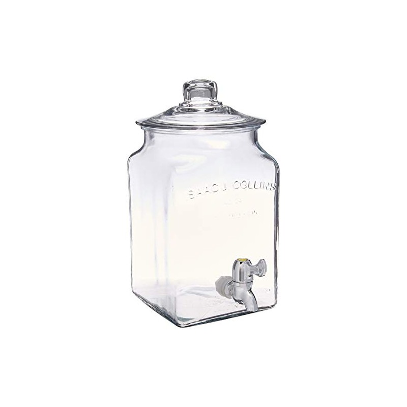Anchor Hocking Beverage Dispenser With Spigot, 1.5 Gal, Clear