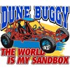 CafePress Dune Buggy Sandbox Oval Car Bumper Sticker