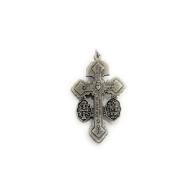 Croce di perdono con 5 micron d'argento