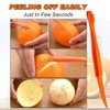 Orange Peeler tools Plastic Orange Peeler Citrus Remover Easy Open