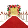 Red Carpet Runner Rug for Party and Event, Non-Slip TPR