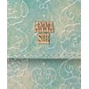 ANNA SUI Rose Heart Bifold Wallet for Women, beige
