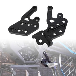 Foot Pegs Holder for Talaria Sting, Adjustable Foot Pegs Drop Kit for Talaria Sting Talariasting MX3/MX4 Electric Dirt Bike