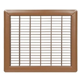 IMPERIAL MANUFACTURING RG1191 8X12IN floor grille , Brown