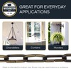 RCH Hardware CH-I-49S-OBB-3 Decorative Solid Iron Chain for Hanging, Lighting