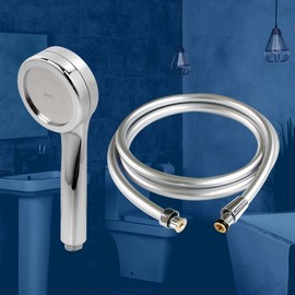 Strong water pressure increase shower pvc hose set/scale prevention faucet Bathroom strong water pressure increase Shower pvc hose 2m set