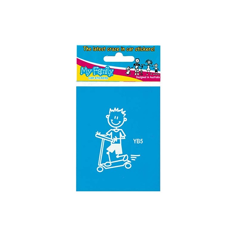 My Family Car Stickers ~ Sticker YOUNG BOY ~ ON