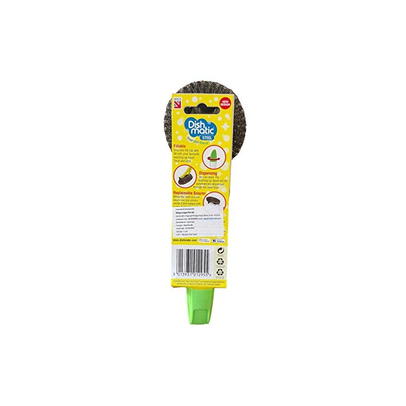 Easy Do Dish Matic Fillable Dish Wand Brush with Handle