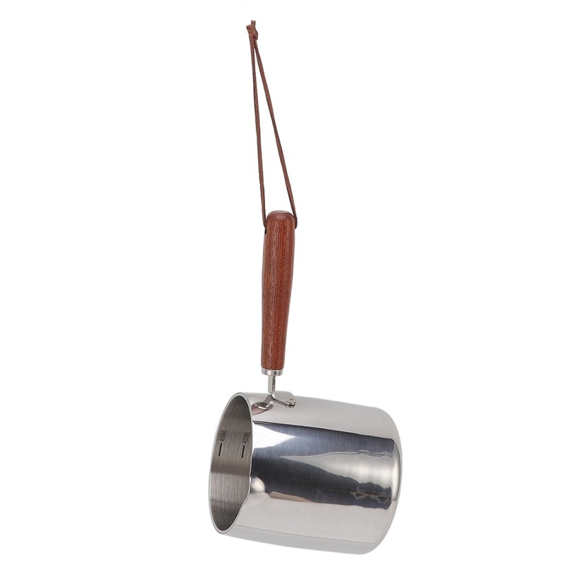 450ML Stainless Steel Butter Warmer Mini Butter Coffee Milk Pot
