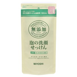 additive-free foam face wash soap refill 180ml