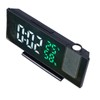LED Digital Alarm Projector Clock Multifunction Four Levels Brightness Angle