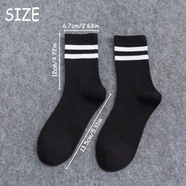 AYNKH 6 Paar Sportsocken Jungen älter als zwölf Jahre Tennissocken Baumwolle Crew Socken für Outdoor Sportarten wie Fußball, Tennis, Laufen, mehrfarbig, 12 Jahre