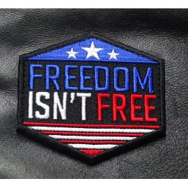 FREEDOM ISNT 2ND AMENDMENT NRA MORALE HOOK MORALE PATCH