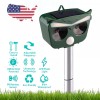 DONWELL 360° Solar Ultrasonic Pest Sensor Repellers Deterrent Animal Outdoor