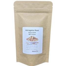 Nature Tea Astragalus Root - Huang Qi, 黃芪 (황기) Astragalus membranaceus Root Slice (2 oz)