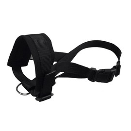 Nobby Nylon muzzle loop, black, size XL; neck strap: 20-30 cm; snout strap: 23-34 cm