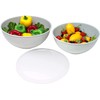 Gourmet Home Products 12 Piece Nested Polypropylene Mixing Bowl Food