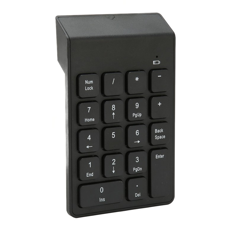 2.4G Wireless Numeric Keypad Chocolate Keys Plug and Play 18