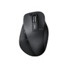 Elecom M-XGM10DBSBK Wireless Mouse, Silent, Extra Grip Size, 5 Buttons,