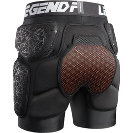 Legendfit Protective Padded Impact Shorts for Snowboard Ski Ice Skating Skateboard Hip Butt Tailbone Gear for Men Women