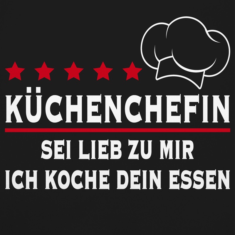 Shirtracer - Apron - Cooking Apron Ladies 1 - Küchenchefin