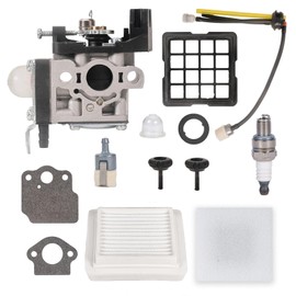 Mikatesi A021004831 Carburetor kit with A226002030 Air Filter fit for Echo SRM-3020 SRM 3020 RM-3020T RM-3020U for Shindaiwa T302 T302X String Trimmer Replace Walbro Carb WYG-11A
