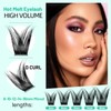 Bodermincer Bodermincer Eyelashes Clusters 10-12-14mm Mixed/12-14-16mm Mixed/14-16-18mm Mixed/16-18-20mm Mixed Nature