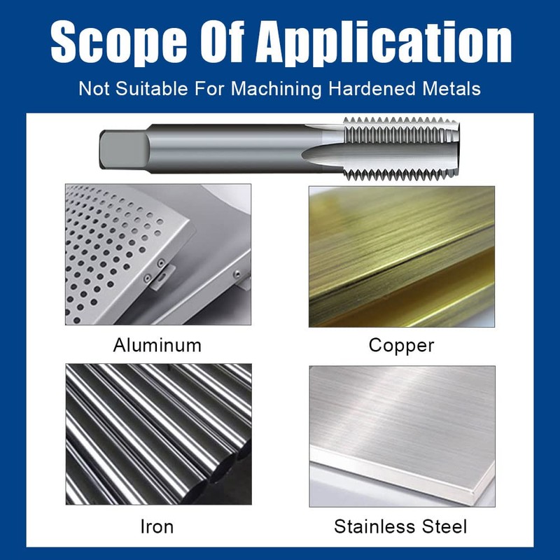 Machine Tap HSS Tap Through Hole Straight Nut Suitable for