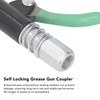 Single Handle Grease Gun Coupler Leakage Proof Self Locking Quick