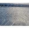 Zermatt Velvet Slate Upholstery Dv Kap Fabric by The Yard