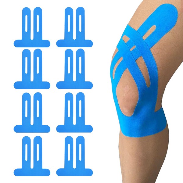 Ninnyi 8 PCS Knee Tapes for Knee Pain, Elastic Waterproof