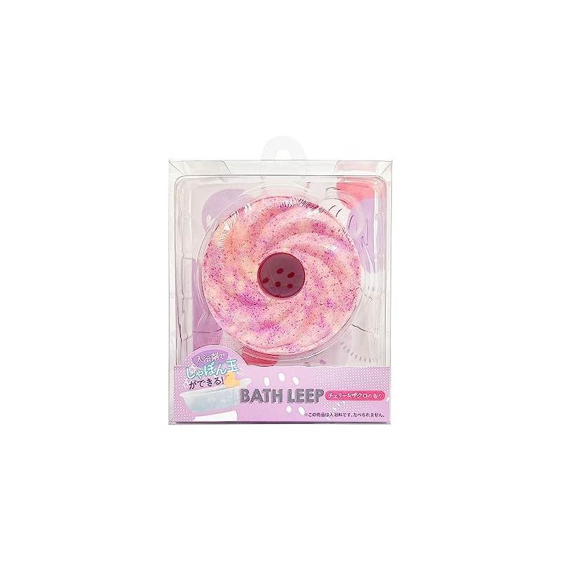 Sera BATH LEEP Bubble Candy, Cherry & Pomegranate Scent, 4.2