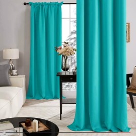 Deconovo Store 2 Cortina Forro Blackout Aislamiento Térmico Ruido 132x160cm