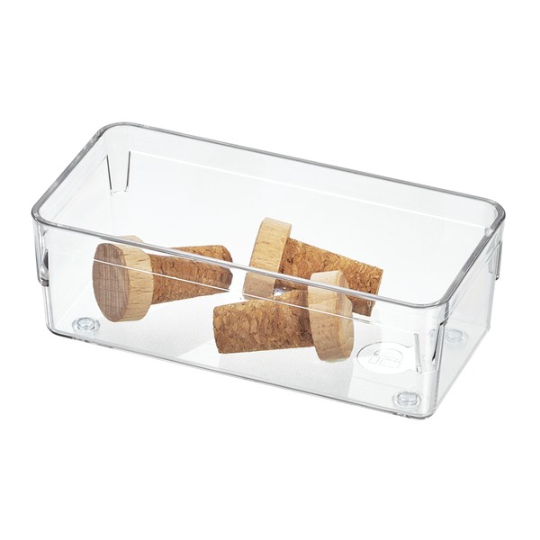 iDesign Recycled Plastic Drawer Organizer Solution – 3" x 6"