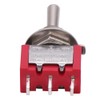 Twidec/6Pcs Mini Momentary Toggle Switch SPDT 3 Position 3 Pins