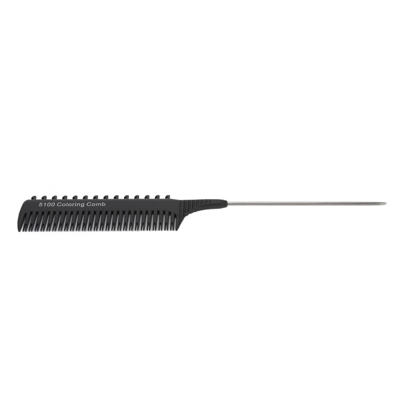 Highlighting Clip Comb,Durable Plastic Tail Comb with Hook Teeth,Fine Tooth