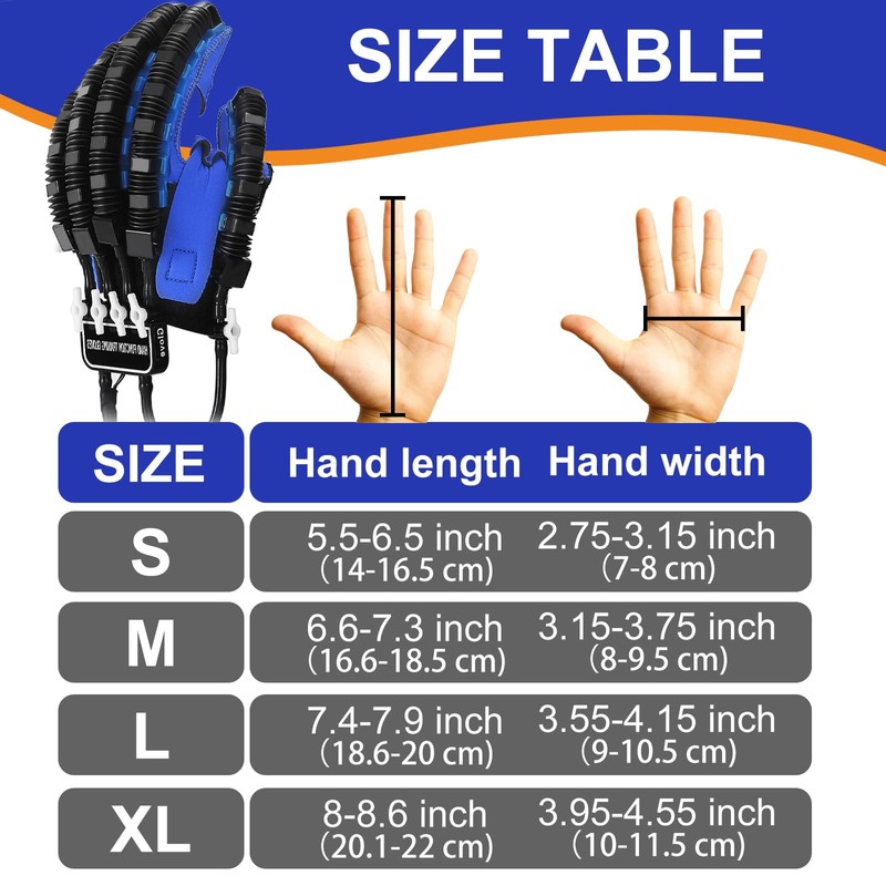 Rehabilitation Robot Glove for Stroke Hemiplegia Finger Recovery Equipment -