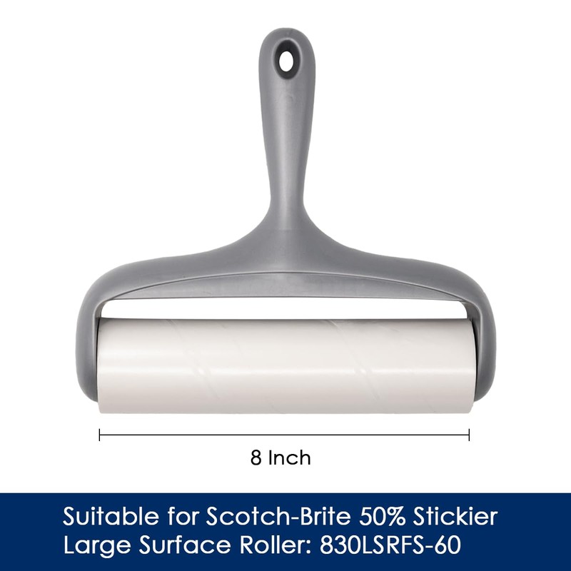 Large Surface Roller Refill for Scotch-Brite 50% Stickier Lint Roller,
