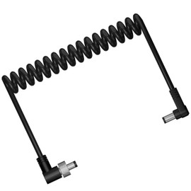 Power Cable Extension DC 5.5MM x 2.5MM Fits CCTV Security Camera,Video Monitor,Compatible with PIX-E7, PIX-E5, Hollyland Mars 400s