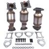 Complete Catalytic Converters (Bank1, 2 and Rear) Replacement for 2009-2015