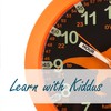 Kiddus Wall Clock for Children, Boys and Girls, Analogue Time