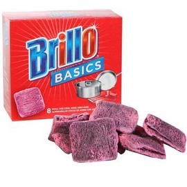 Brillo Brillo Basics Steel-wool Soap Pads, Two 8-ct. Boxes