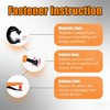 385 PCS Snap Fastener Tool Kit with Snap Buttons for