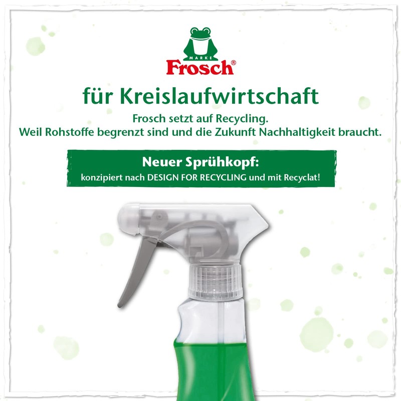 Frosch Anti-limescale cleaner raspberry vinegar, 0.5 l