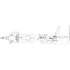 SUPERTOOL TP07F Horizontal Push Type Toggle Clamp